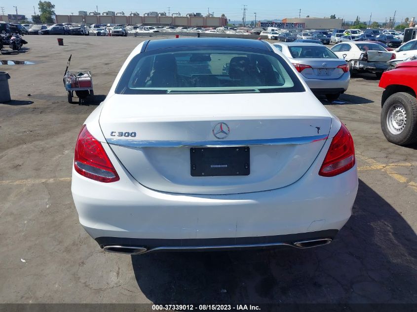 2016 MERCEDES-BENZ C-CLASS C 300 - 55SWF4JB3GU126525