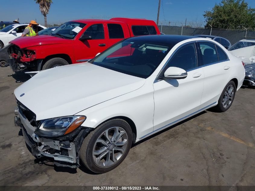 2016 MERCEDES-BENZ C-CLASS C 300 - 55SWF4JB3GU126525