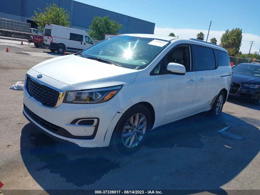 VIN KNDMB5C1XK6500826 2019 KIA SEDONA EX