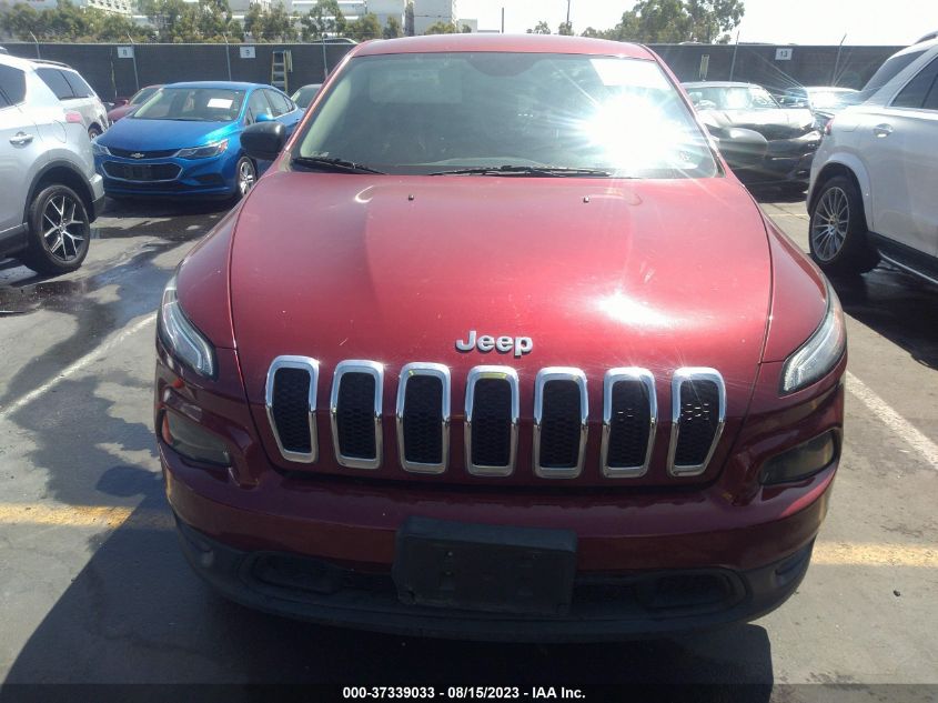 2016 JEEP CHEROKEE SPORT - 1C4PJMAB0GW244273
