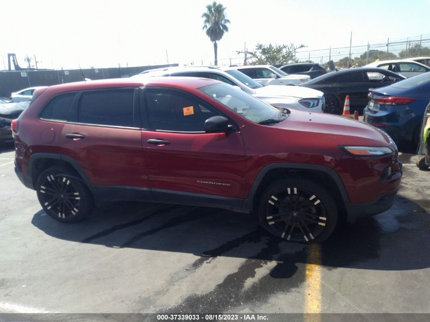 2016 JEEP CHEROKEE SPORT - 1C4PJMAB0GW244273