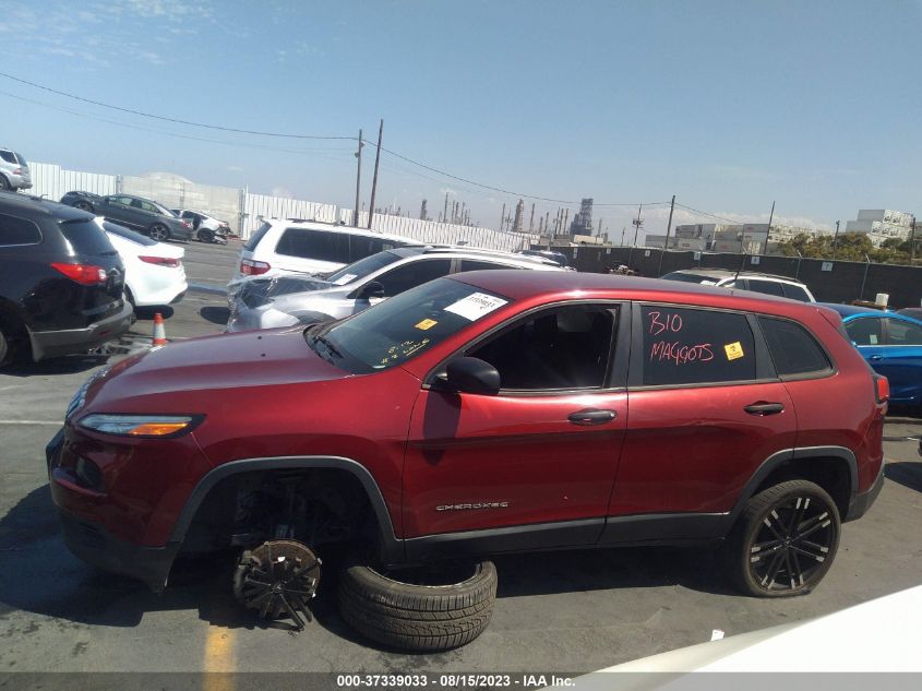 2016 JEEP CHEROKEE SPORT - 1C4PJMAB0GW244273