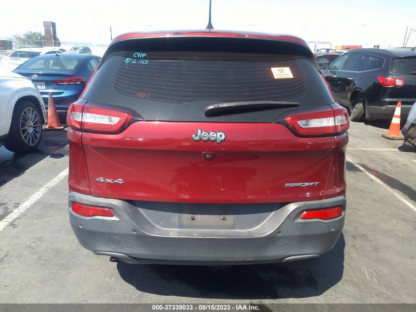 2016 JEEP CHEROKEE SPORT - 1C4PJMAB0GW244273