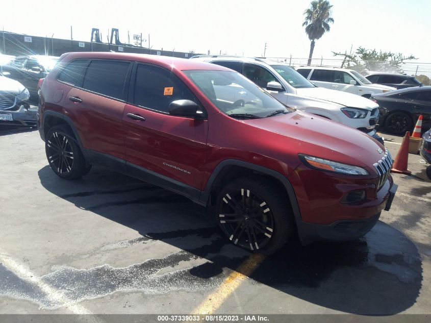 2016 JEEP CHEROKEE SPORT - 1C4PJMAB0GW244273