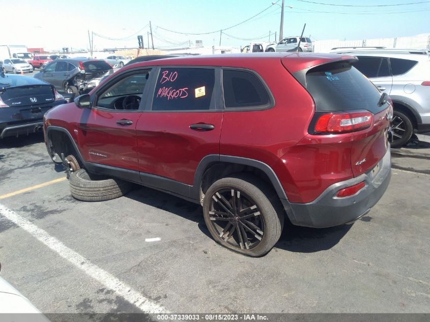 2016 JEEP CHEROKEE SPORT - 1C4PJMAB0GW244273