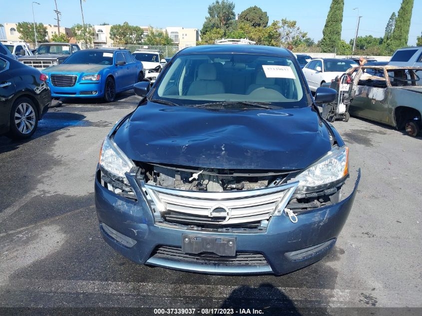 2014 NISSAN SENTRA S - 3N1AB7APXEL625957