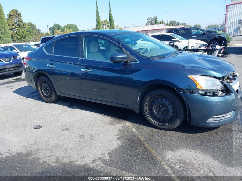 2014 NISSAN SENTRA S - 3N1AB7APXEL625957