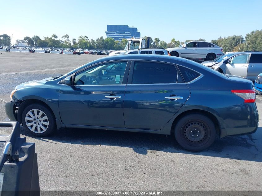 2014 NISSAN SENTRA S - 3N1AB7APXEL625957