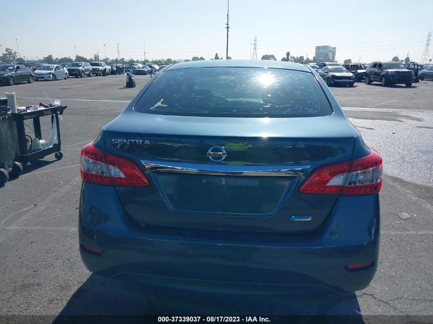 2014 NISSAN SENTRA S - 3N1AB7APXEL625957