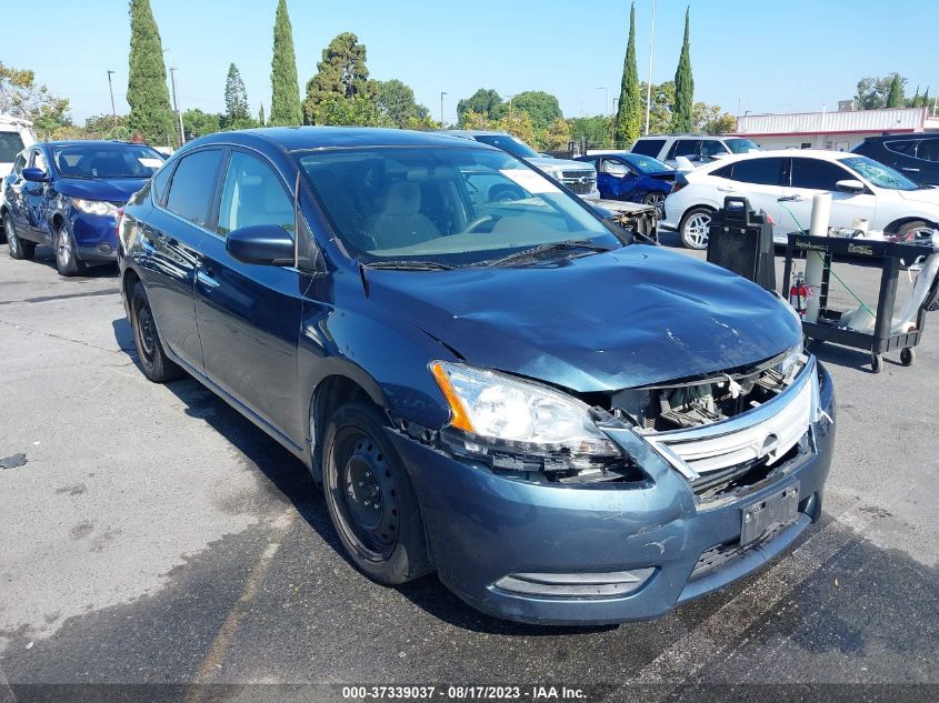 2014 NISSAN SENTRA S - 3N1AB7APXEL625957