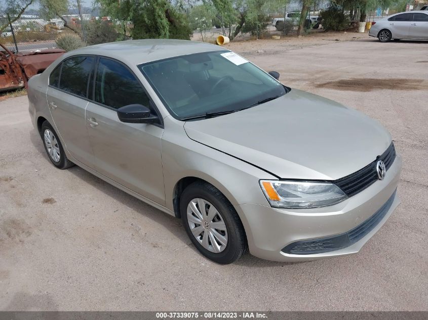 2014 VOLKSWAGEN JETTA SEDAN S - 3VW1K7AJ3EM321773