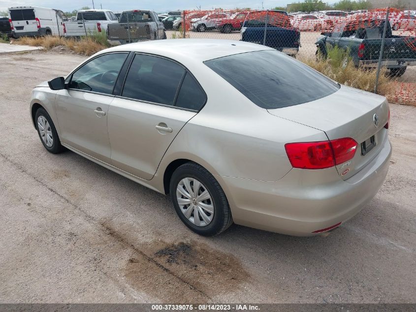 2014 VOLKSWAGEN JETTA SEDAN S - 3VW1K7AJ3EM321773