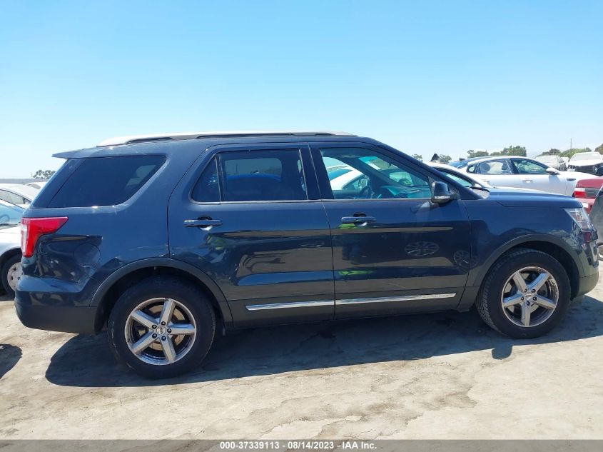 2017 FORD EXPLORER XLT - 1FM5K8D89HGA67466