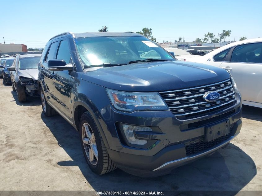 2017 FORD EXPLORER XLT - 1FM5K8D89HGA67466