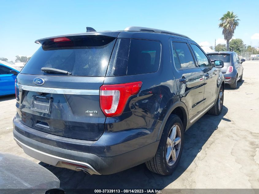 2017 FORD EXPLORER XLT - 1FM5K8D89HGA67466
