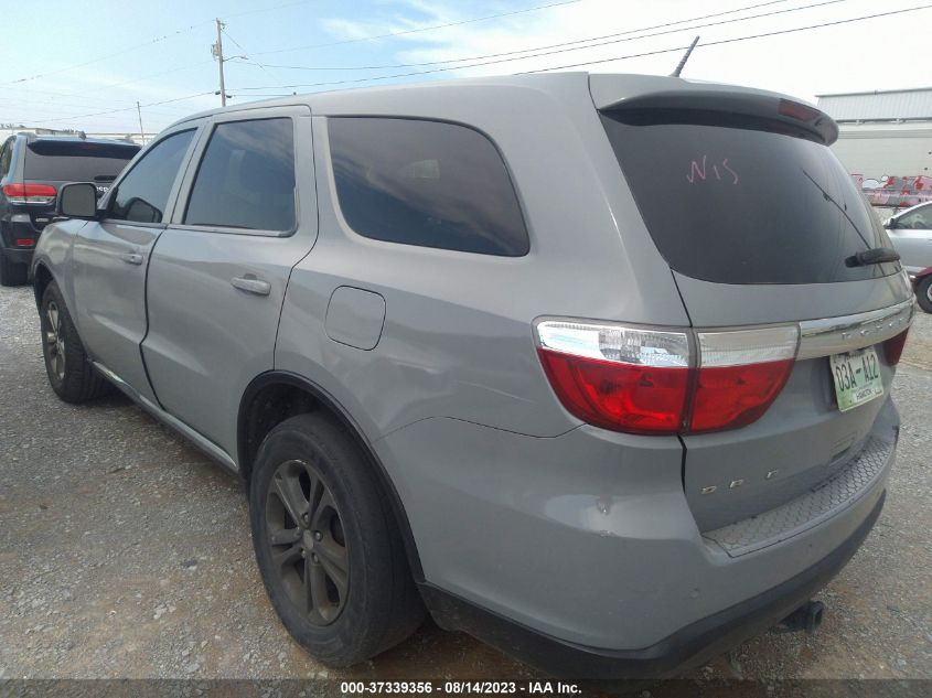 2013 DODGE DURANGO SXT - 1C4RDHAG3DC504732