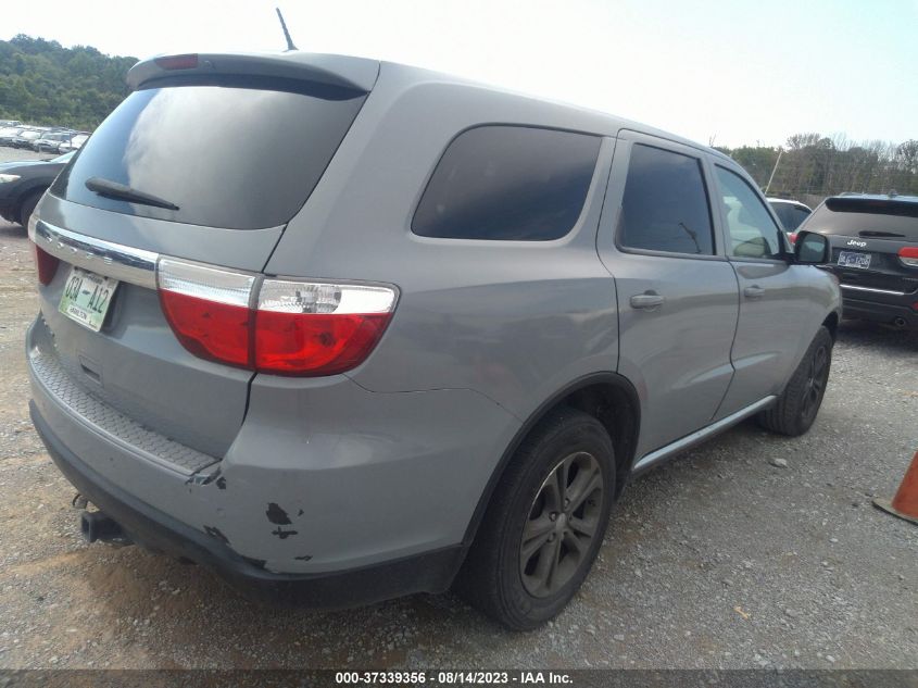 2013 DODGE DURANGO SXT - 1C4RDHAG3DC504732