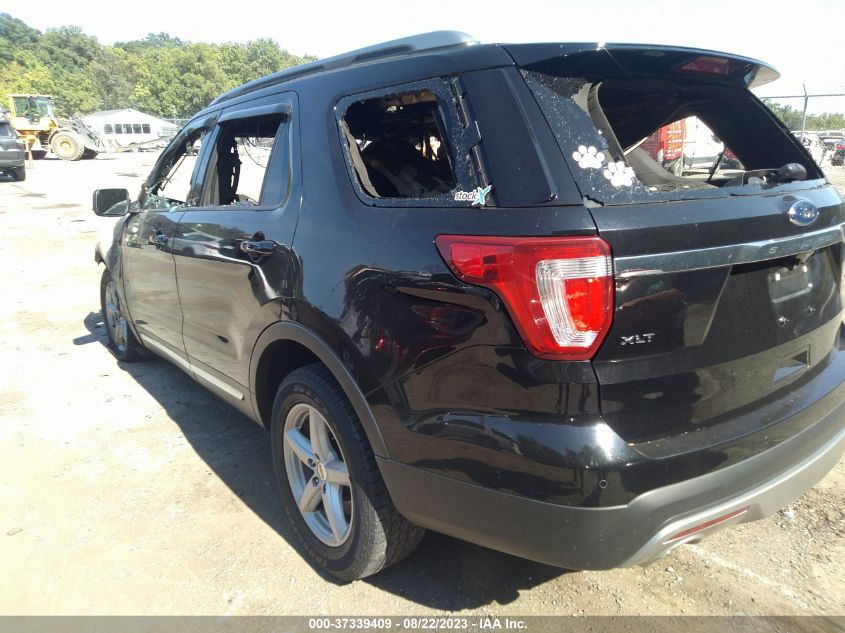 2017 FORD EXPLORER XLT - 1FM5K8DH8HGA56796