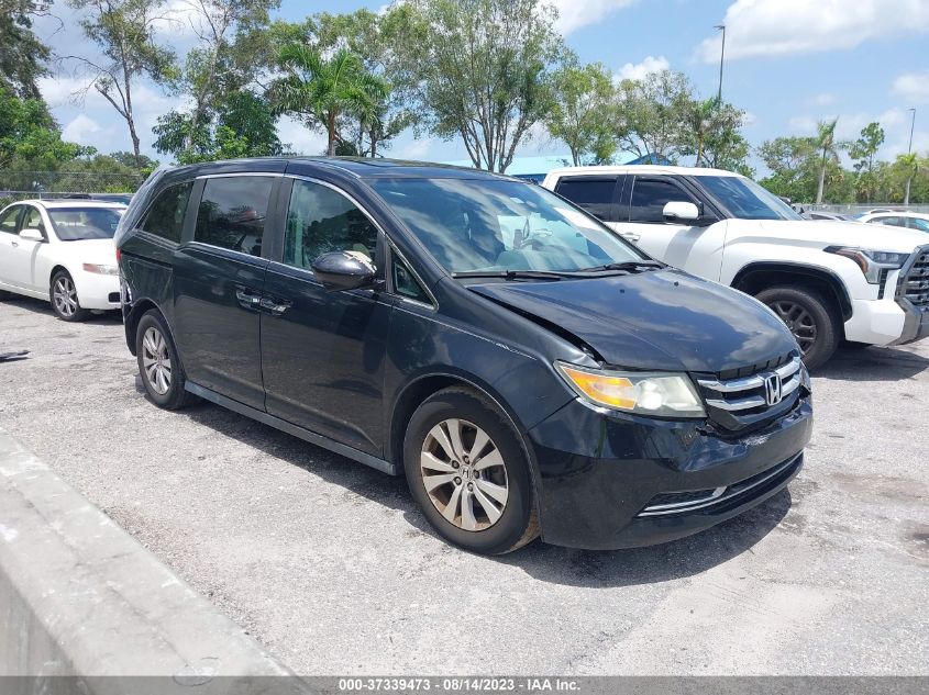 2014 HONDA ODYSSEY EX-L - 5FNRL5H62ED069740