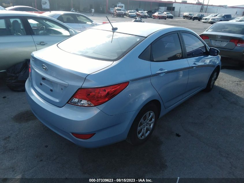 2013 HYUNDAI ACCENT GLS - KMHCT4AE1DU573229