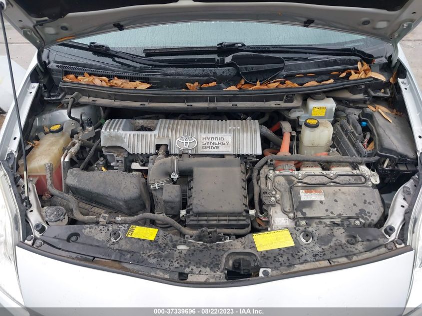 2013 TOYOTA PRIUS ONE/TWO/THREE/FOUR/FIVE - JTDKN3DU8D5702830
