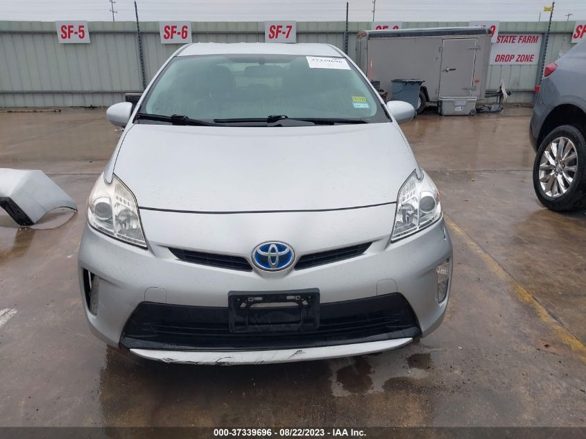 2013 TOYOTA PRIUS ONE/TWO/THREE/FOUR/FIVE - JTDKN3DU8D5702830