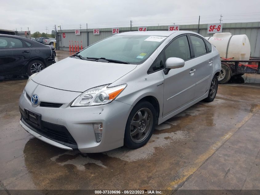 2013 TOYOTA PRIUS ONE/TWO/THREE/FOUR/FIVE - JTDKN3DU8D5702830