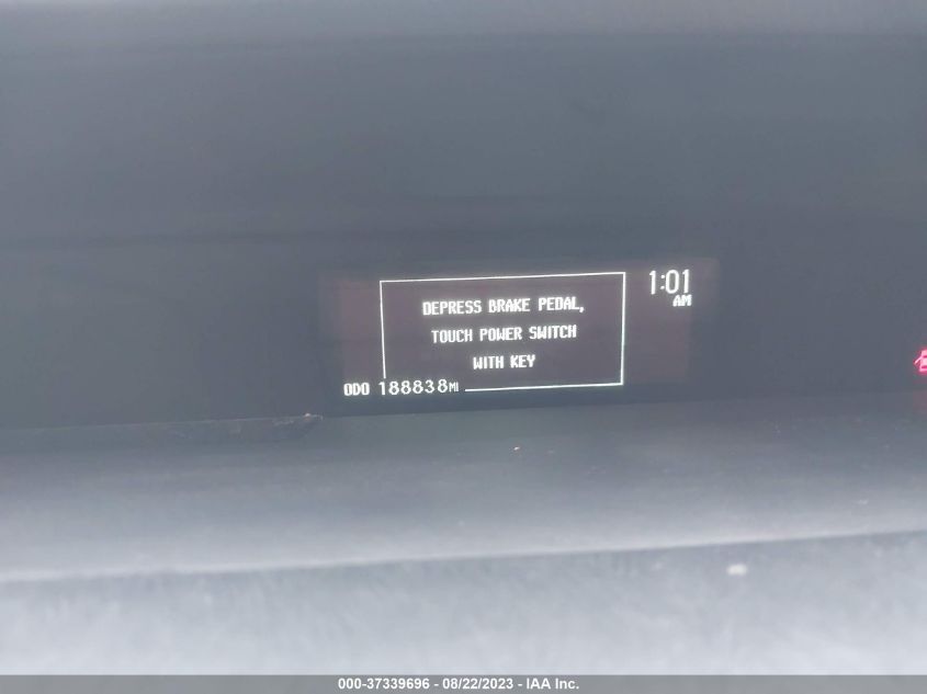 2013 TOYOTA PRIUS ONE/TWO/THREE/FOUR/FIVE - JTDKN3DU8D5702830
