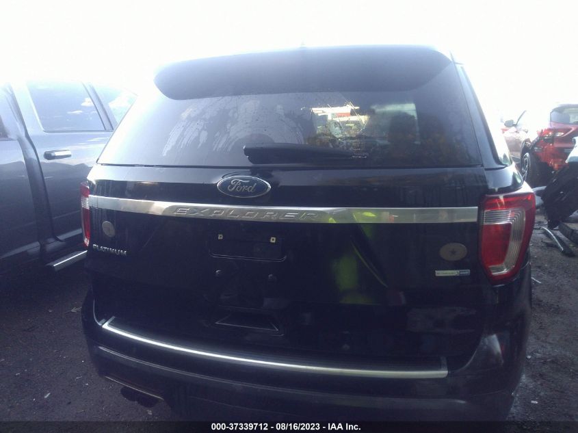 2018 FORD EXPLORER PLATINUM - 1FM5K8HT6JGB52592