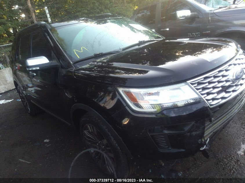 2018 FORD EXPLORER PLATINUM - 1FM5K8HT6JGB52592