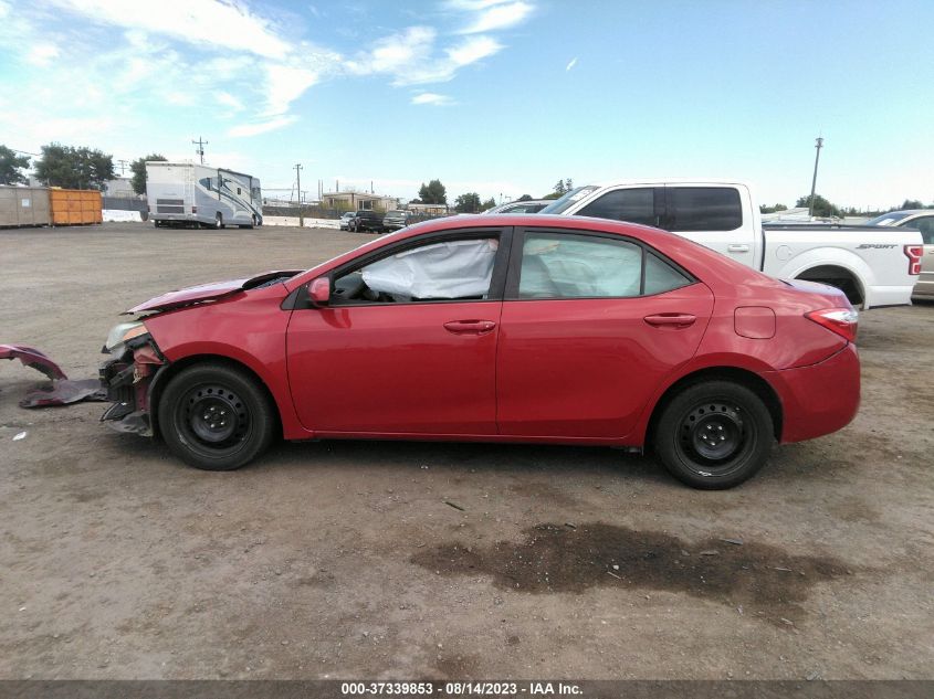 2016 TOYOTA COROLLA L/LE/S/S PLUS/LE PLUS - 2T1BURHE2GC586198