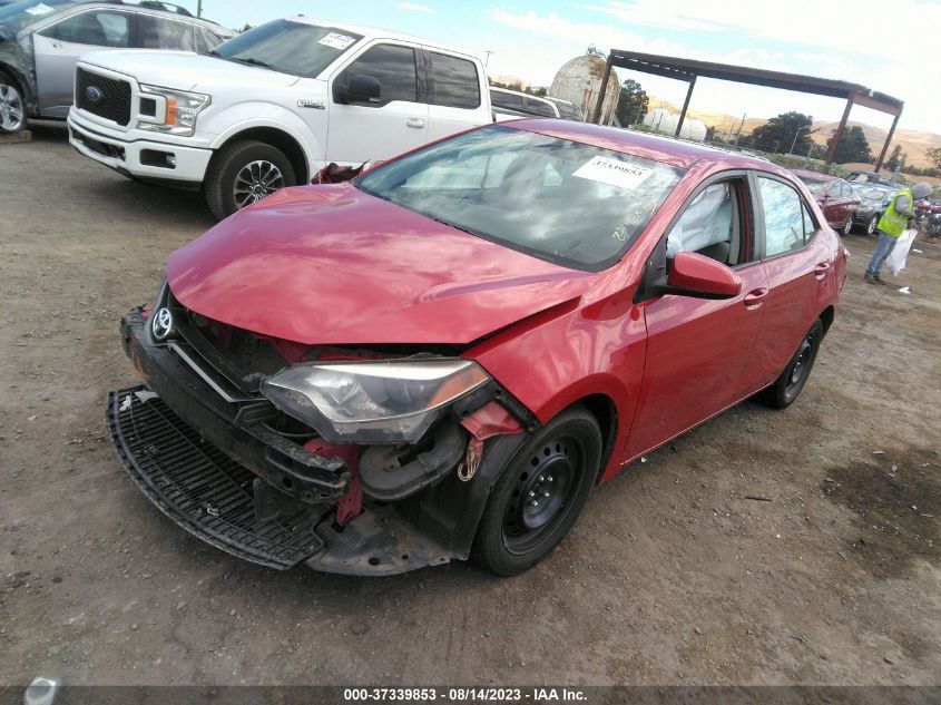 2016 TOYOTA COROLLA L/LE/S/S PLUS/LE PLUS - 2T1BURHE2GC586198