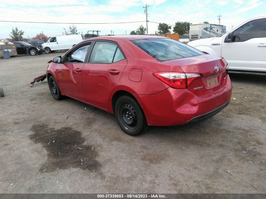 2016 TOYOTA COROLLA L/LE/S/S PLUS/LE PLUS - 2T1BURHE2GC586198