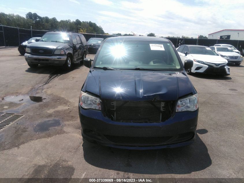 2013 DODGE GRAND CARAVAN SE - 2C4RDGBG6DR763439