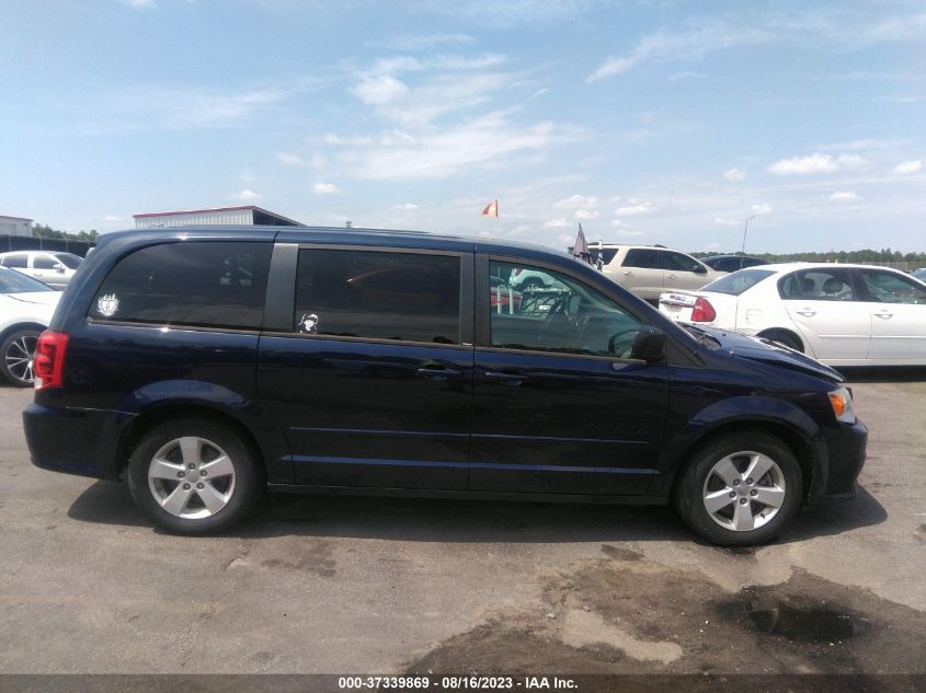 2013 DODGE GRAND CARAVAN SE - 2C4RDGBG6DR763439