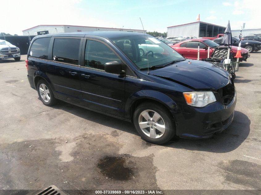2013 DODGE GRAND CARAVAN SE - 2C4RDGBG6DR763439