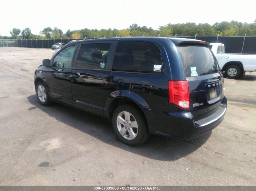2013 DODGE GRAND CARAVAN SE - 2C4RDGBG6DR763439