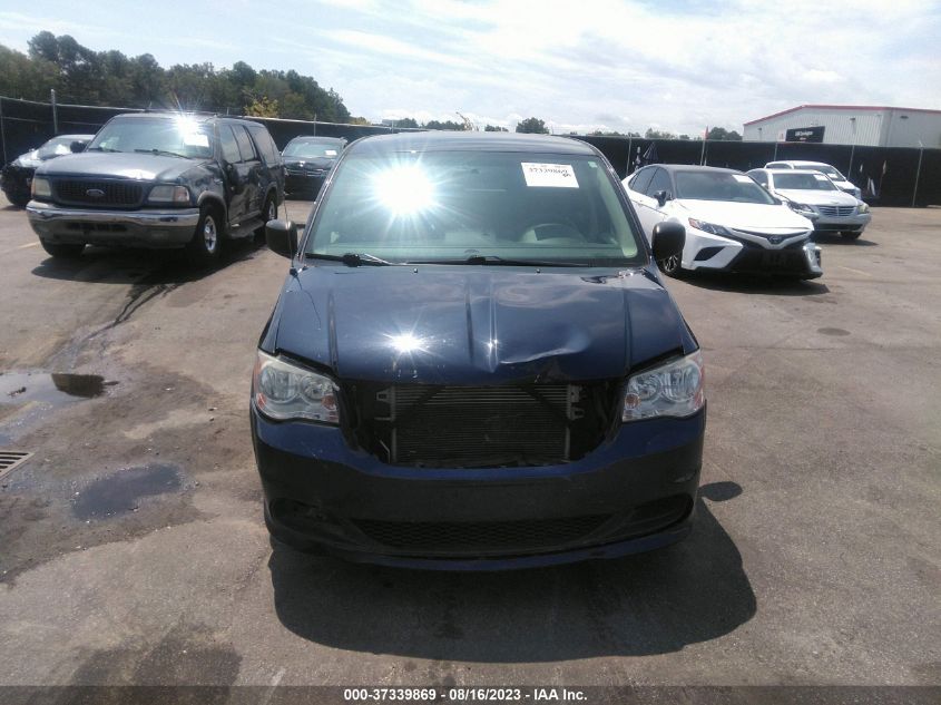 2013 DODGE GRAND CARAVAN SE - 2C4RDGBG6DR763439