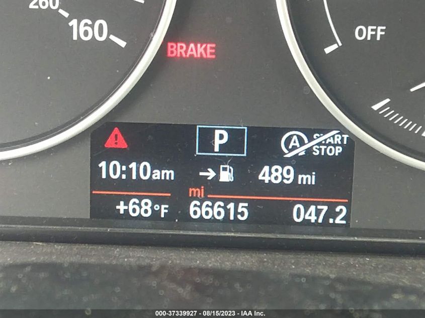 2015 BMW 3 SERIES 320I XDRIVE - WBA3C3G50FNS75092