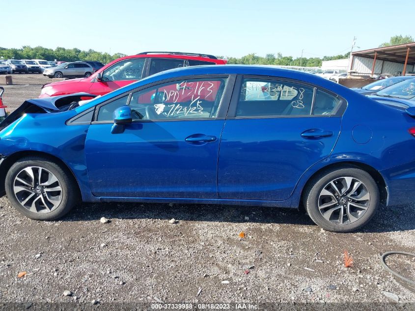 2013 HONDA CIVIC SDN EX - 19XFB2F83DE016445