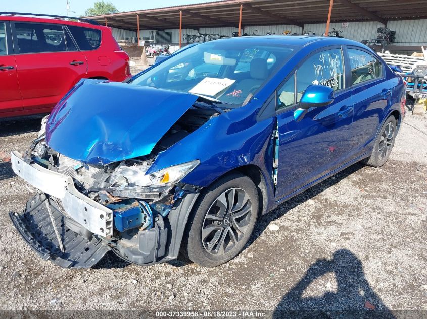 2013 HONDA CIVIC SDN EX - 19XFB2F83DE016445