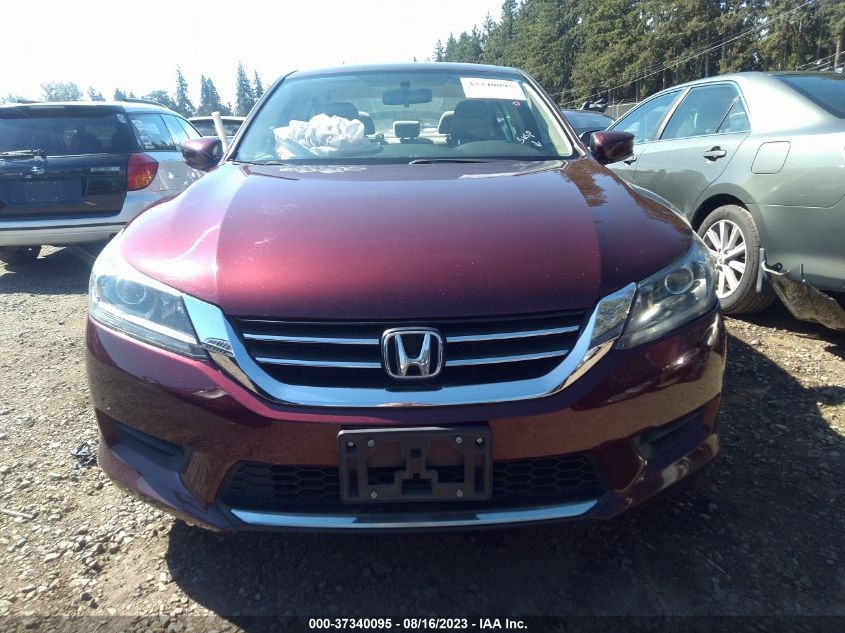 2014 HONDA ACCORD SEDAN LX - 1HGCR2F34EA251221