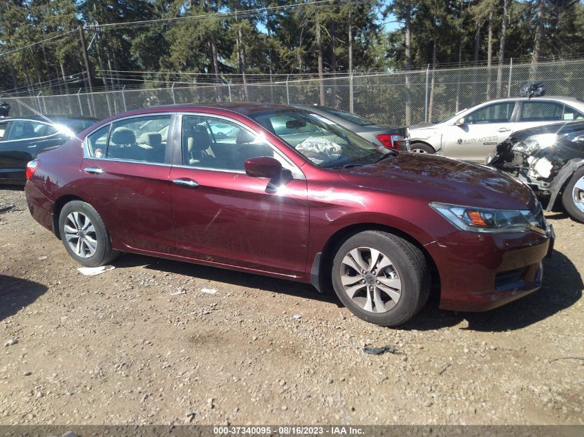2014 HONDA ACCORD SEDAN LX - 1HGCR2F34EA251221