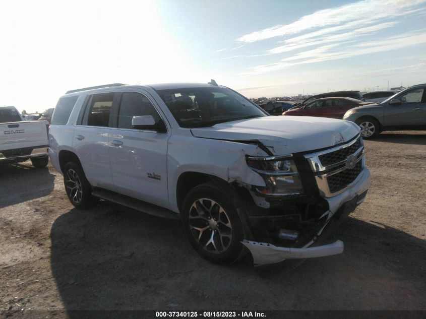 2016 CHEVROLET TAHOE LT - 1GNSCBKC3GR119192