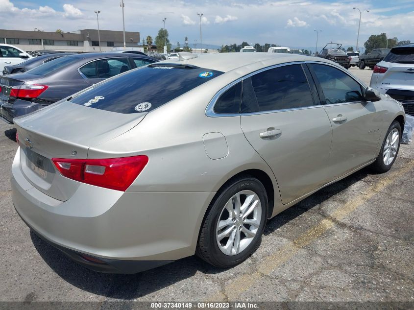 2016 CHEVROLET MALIBU LT - 1G1ZE5ST0GF311571