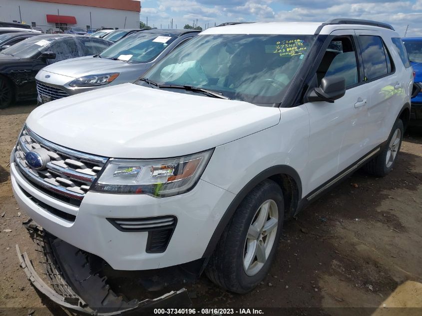 2018 FORD EXPLORER XLT - 1FM5K7D86JGB51969