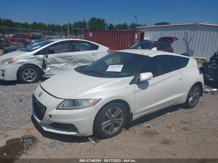 2013 HONDA CR-Z EX JHMZF1D66DS001351