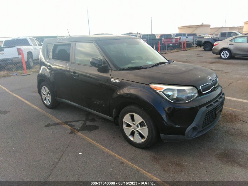 2015 KIA SOUL BASE - KNDJN2A20F7812626