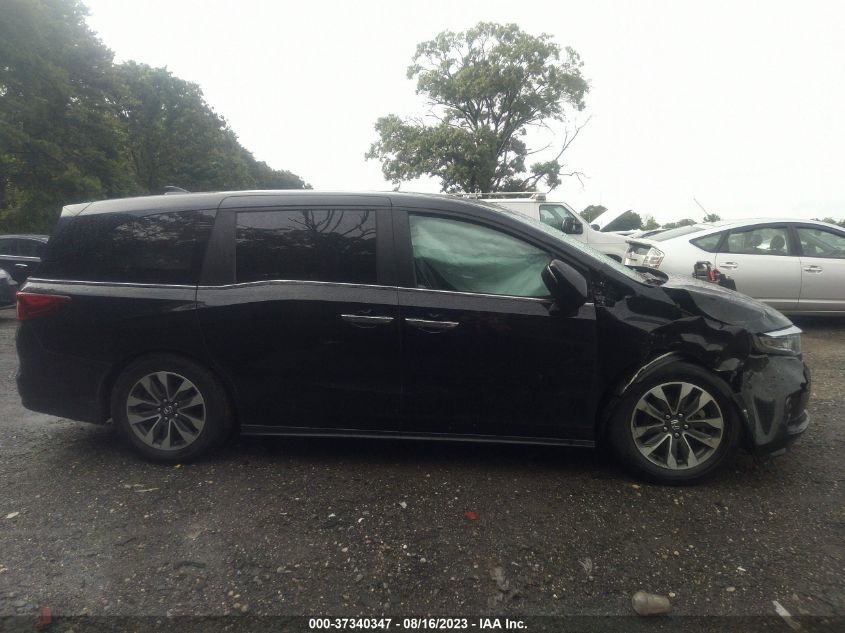 2021 HONDA ODYSSEY EX-L - 5FNRL6H72MB031308