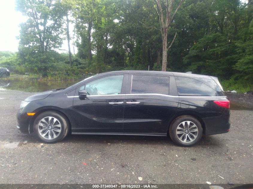 2021 HONDA ODYSSEY EX-L - 5FNRL6H72MB031308